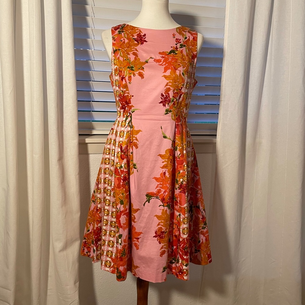 Donna Morgan Floral Dress Size 8